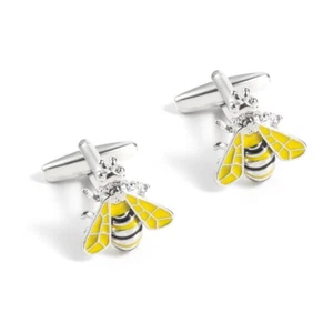 Bienenform Antik Herren Manschettenknöpfe Mode 1 Paar Hemd Nieten Manschettenknöpfe Schmuck - Bild 1 von 6