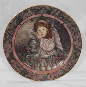 Vintage 1993 "Hope" by Donna Richardson - Gardens of Innocence Plate - Picture 1 of 3