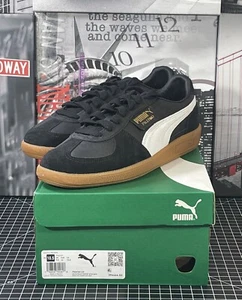 Puma Herren Gr. 10,5 US Palermo schwarz-federgrau-Gummi 39646403 Schuhe NEU - Bild 1 von 12