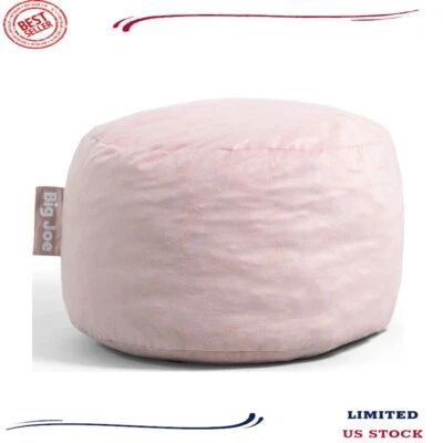 Fuf 小泡沫填充豆袋椅子,沙漠玫瑰毛绒,柔软聚酯纤维,2 英尺。 — 第 1/4 张图片