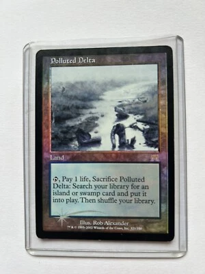 Magic The Gathering Polluted Delta Foil Onslaught Lightly Played (Excellent) - Image 1 of 4