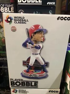 JULIO RODRIGUEZ Repubblica Dominicana 2023 FOCO WBC Bobblehead World Baseball /123 - Foto 1 di 8