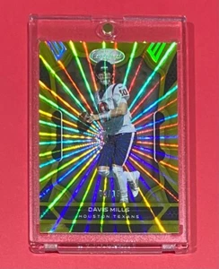 2022 Panini Certified Davis Mills FOTL MIRROR GOLD /15 SSP Houston Texans #39 🔥 - Bild 1 von 5
