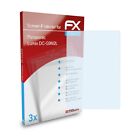 Atfolix 3X Película Protectora Para Panasonic Lumix Dc-G9m2l Transparente
