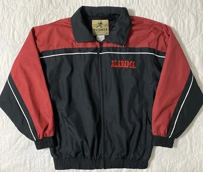 Youth Alabama 深红潮全拉链轻便夹克,大号 14/16 后击 — 第 1/4 张图片