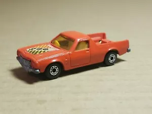 Matchbox Lesney Superfast 60 HOLDEN PICK-UP TRUCK, Red w no cycles, 1977 Clean - Picture 1 of 8