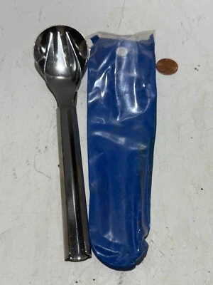 VINTAGE Slide Interlocking Stainless Steel Camping Utensil Set - Image 1 of 4