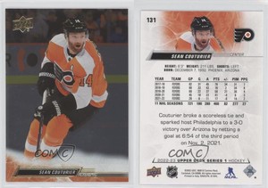 2022-23 Upper Deck Series 1 Silver Foil Sean Couturier #131