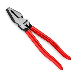 Knipex 225mm 9" High Leverage Combination Cutting Pliers Flat & Round 02 01 225 - Picture 1 of 8