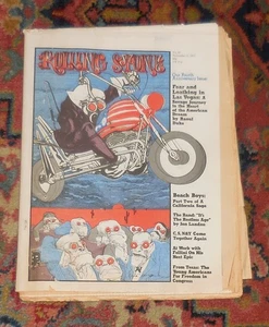 ROLLING STONE MAGAZINE #95 - 11/11/71 - 1ST FEAR & LOATHING - HUNTER S. THOMPSON - Picture 1 of 2