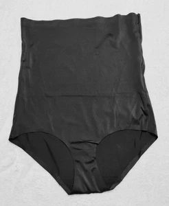 Neu ohne Etikett MeMoi Damengröße 1X Slim Me schwarz hohe Taille formendes Höschen Slip - Bild 1 von 2