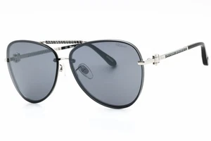 CHOPARD SCHF10S 579X Sunglasses Palladium Frame Gray Lenses 63mm - Picture 1 of 4