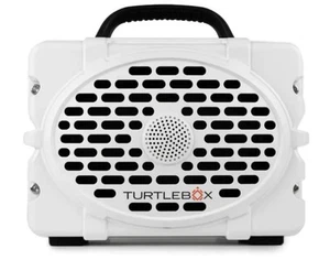 TurtleBox White Waterproof Bluetooth Gen 3 Outdoor Portable Speaker - Picture 1 of 1