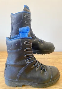 HAIX Blue Ridge Chainsaw Boots Gore-Tex EU 45 UK 10.5 - Picture 1 of 13