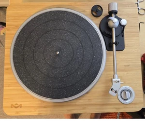 House of Marley Stir It Up Turntable Vinyl Record Player 2 Speed Two Needles - Picture 1 of 10