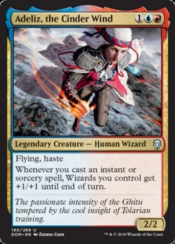 Adeliz, the Cinder Wind - Dominaria - English - NM - MTG - Image 1 of 1