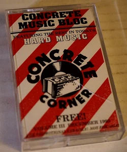 Concrete Music Bloc Volume 3 Dec 1993 Cassette Tape VoiVod Iron Maiden Etc Vg+ - Picture 1 of 7
