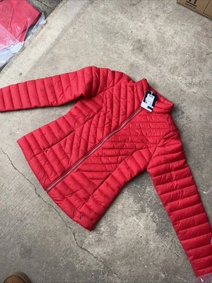 Joules Elodie красный пуховик куртка Rrp £69.95 лот 39 размер 8 - Изображение 1 из 2