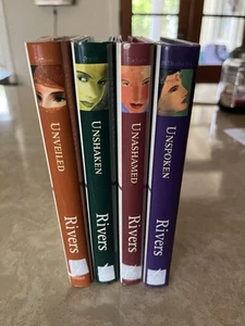 Lot of 4 hardcover - Unafraid, Unspoken, Unveiled, Unshaken - Francine Rivers - Picture 1 of 6