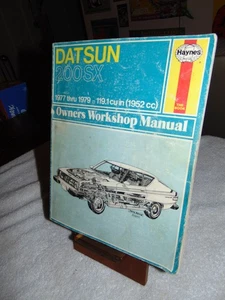 Manual de taller Haynes para propietarios Datsun 200 SX 1977-1979 #402 - Imagen 1 de 6