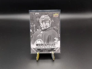 2024-25 Upper Deck Series 1 Ruslan Iskhakov Canvas Young Guns Black & White RC - Picture 1 of 2