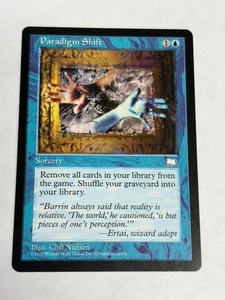 Magic the Gathering - Weatherlight Paradigm Shift 1997 Rare NM Free Shipping! - Picture 1 of 2
