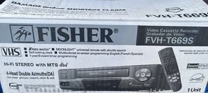 FISHER MODEL FVH-T669S VCR ~ NOS - Picture 1 of 3