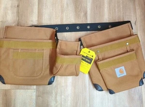 Cinturón de herramientas de bolsillo Carhartt 7 CT0347 Rain Defender talla única NUEVO CON ETIQUETAS - Imagen 1 de 8