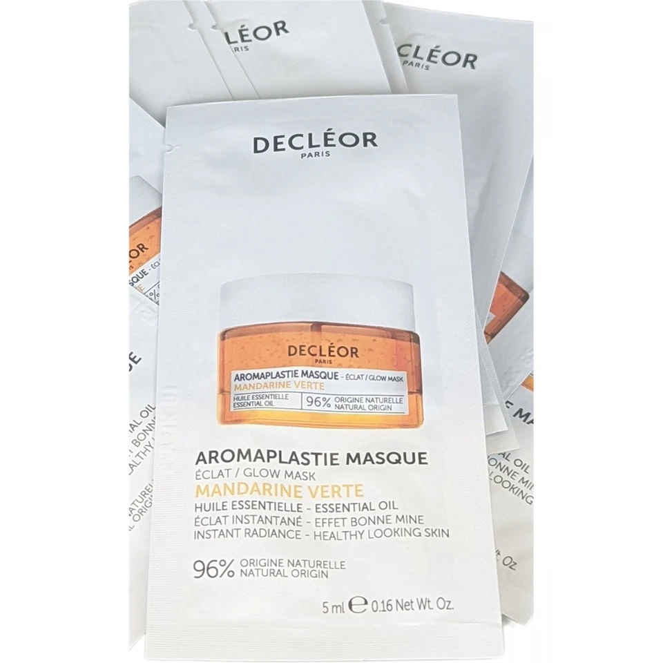 Aromaplastie Glow Booster Mask 5ml x 10  Sachet Pack Green Mandarin - image 1 of 1