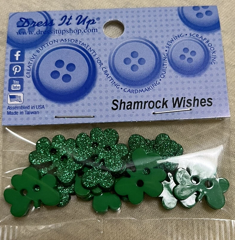 assorted SHAMROCK buttons - Image 1 of 1