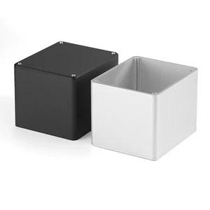 Amplifier Transformer Aluminum Chassis Metal Case Shield Cover W130×D110×H99mm - Picture 1 of 8