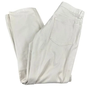 J.Crew Classic Light Gray Cotton Pants with Button Fly Casual Straight Leg - Picture 1 of 6