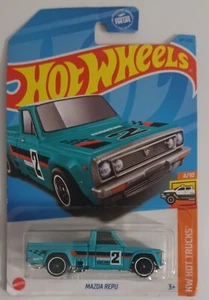 2023 Hot Wheels #147 HW Hot Trucks Mazda Repu Teal #4/10 Diecast Truck NIP - Picture 1 of 4