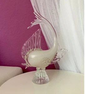 Murano 60er Fisch Figur Skulptur Glas mundgeblasen Wunderschön! - Bild 1 von 12