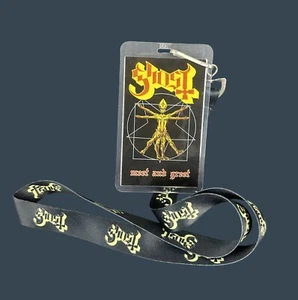 Ghost Band Meet & Greet Lanyard With Badge Pass - Picture 1 of 6