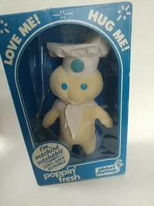 Poppin' Fresh Pillsbury Doughboy Playthings 74 Vintage Never Removed From Box - Picture 1 of 12