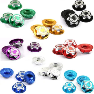4PCS 17MM Dustproof Metal Tire Nut Set  Anti-Skid Hex for 1:8 RC Car Model - Picture 1 of 19