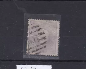 PORTUGAL (21f155) SG 67 - 1867 40 reis Pale dull lilac - Fine used - SCARCE - Picture 1 of 1