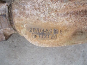 MOPAR 8 3/4 489 CASE CHUNK CENTER SECTION DROP OUT PIG 3.55 GEARS OPEN CARRIER - Picture 1 of 11