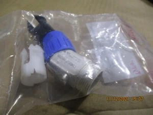 Power con style cable mount white new white inline power con - Picture 1 of 3