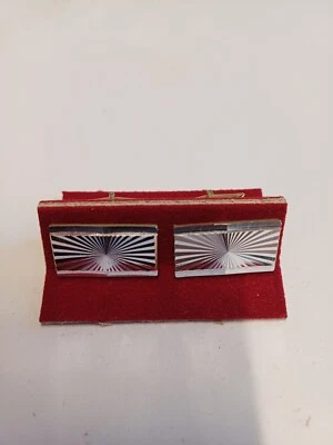 DDR MANSCHETTEN KNÖPFE OVP Vintage Ostalgie VEB Ostseeschmuck BT Harzer.S.Man 05 - Bild 1 von 4