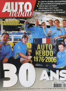 AUTO HEBDO n°1542 19/04/2006 30 ANS d'AUTOHEBDO FFSA NOGARO - Imagen 1 de 1