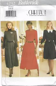 W8 BUTTERICK 4232: RETRO DRESS SIZE 6-10 SEWING PATTERN - Picture 1 of 3