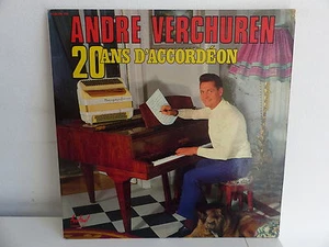 ANDRE VERCHUREN 20 ans d accordeon  ALBUM 101 MUSETTE ACCORDEON - Picture 1 of 1