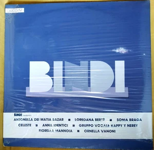 UMBERTO BINDI Canta con: Loredana Berte Fiorella Mannoia Ornella Vanoni LP 12" - Foto 1 di 3