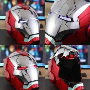 AUTOKING 1:1 Wearable JARVIS Voice Control Cosplay Iron Man MK5 Helmet Mask Gift - Picture 1 of 13