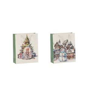 12 x Weihnachtstaschen Geschenktüten Weihnachtstüte Geschenktaschen Weihnachten - Bild 1 von 5