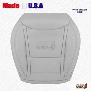 2016 - 2020 For Tesla Model S Sedan PASSENGER Side Bottom Vinyl Seat Cover Gray - Picture 1 of 10