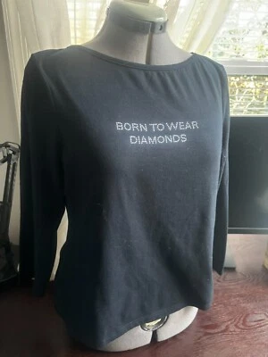 Camiseta "Born to wear Diamonds" Foto 1 de 4