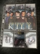 Buffy The Vampire Slayer Men of Sunnydale Dressed to Kill Puzzle Chase Card Set